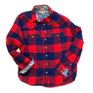 Button down flannel